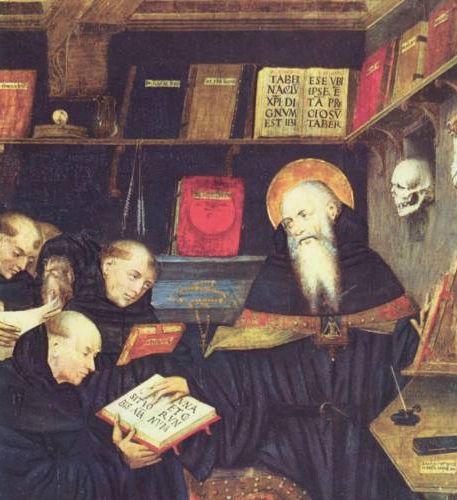 Ferrari, Gaudenzio: Der heilige Augustin und die Einsiedler (um 1530/1540)