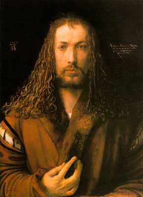 Dürer: Selbstbildnis im Pelzrock