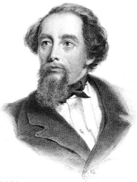 Charles Dickens in seinem 47. Jahre. Nach dem 1859 von W. P. Frith für den Autor gemalten Porträt