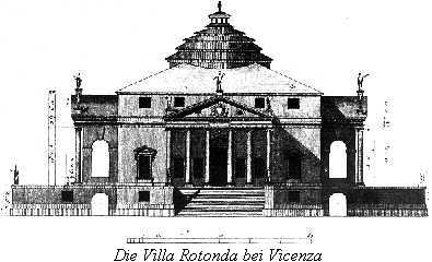 Die Villa Rotonda bei Vicenza