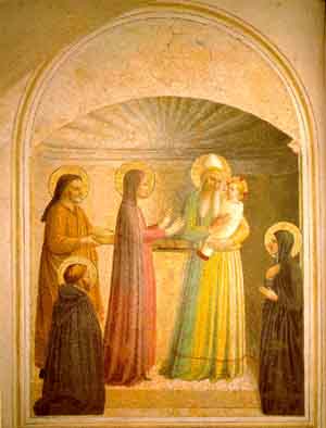 Fra Angelico: Die Darstellung im Tempel