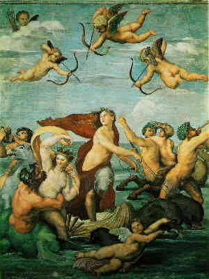 Raffael: Die Nymphe Galatea