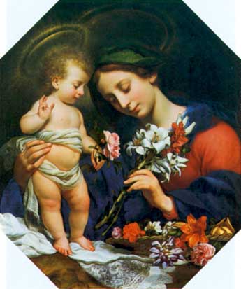 Carlo Dolci, Maria mit dem Jesuskind