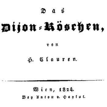 H. Clauren: Das Dijon-Röschen