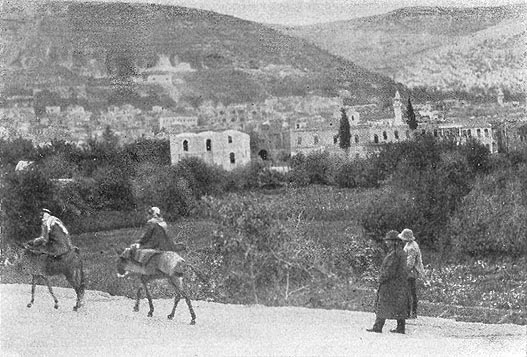 Die Stadt Nablus (Sichem)