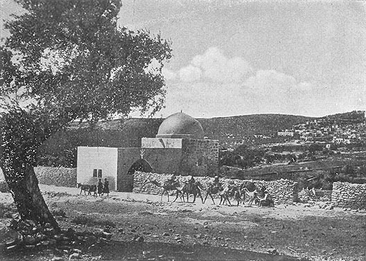 Der Weg nach Bethlehem (Rahels Grab)