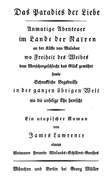 Titelblatt von 1800