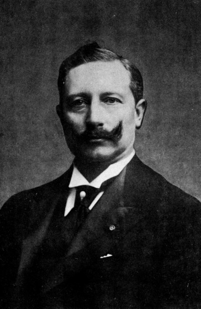Kaiser Wilhelm II. in Zivil
