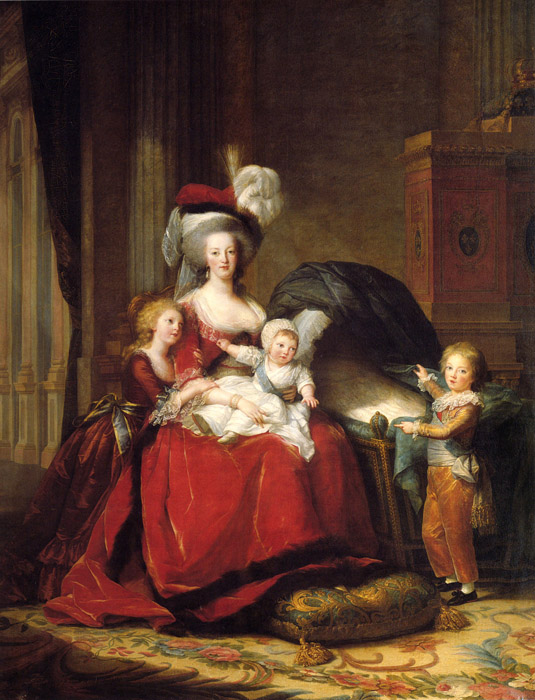 Marie Antoinette und ihre Kinder