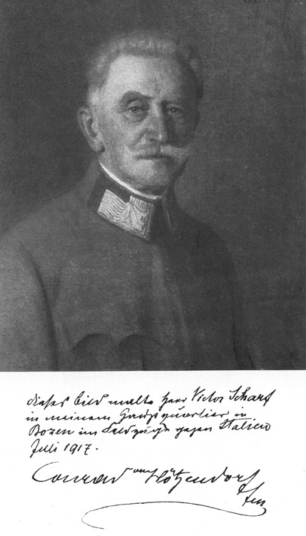Feldmarschall Conrad von Hötzendorf