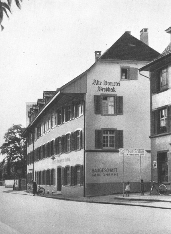 Spittelers Geburtshaus.