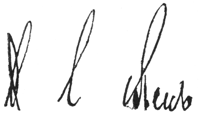 Signatur: Ludwig Steub
