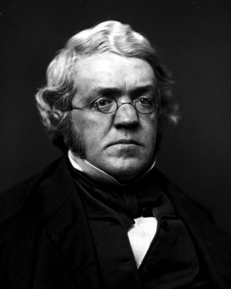 William Makepeace Thackeray 1858.