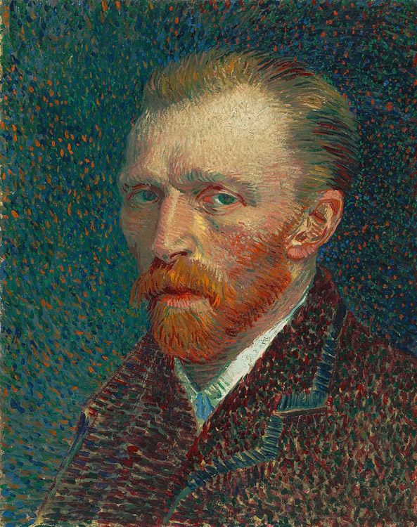 Vincent van Gogh. Selbstportrait. Quelle: en.wikipedia.org