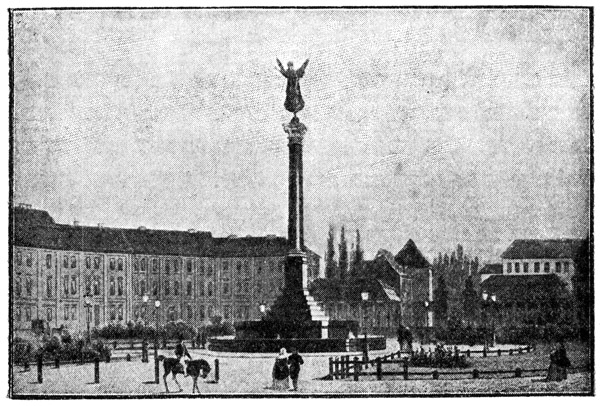Der Belle-Allianceplatz um 1840